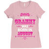The Best Grammys Are Born In August Ladies Fitted T-Shirt
