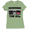 remember the 80's Ladies Fitted T-Shirt