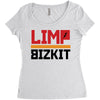 limp bizkit black logo Women's Triblend Scoop T-shirt