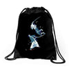 no more bento Drawstring Bags