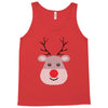christmas reindeer rudolph Tank Top