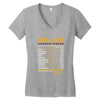 Libra Facts Zodiac Women's V-Neck T-Shirt