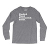 kiedes flea frusciante smith Long Sleeve Shirts