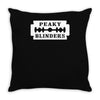 peaky blinders razor blade mens Throw Pillow
