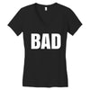 bad (2) Women's V-Neck T-Shirt