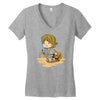little rebel Women's V-Neck T-Shirt
