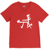 unisex funny graphic V-Neck Tee