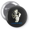 partner's in crime black funny Pin-back button
