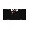 bass   out of treble License Plate