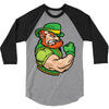 happy saint patrick day 3/4 Sleeve Shirt