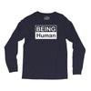 being human Long Sleeve Shirts