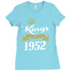 kings are born in 1952 Ladies Fitted T-Shirt