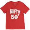 nifty 50 V-Neck Tee