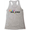 crazy for walking Racerback Tank