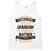 Super Cool Grandson Of A Freaking Awesome Mother Tank Top