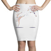 swan kick Pencil Skirts