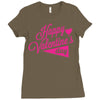 happy valentine's day Ladies Fitted T-Shirt