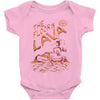 the floor is lava Baby Onesie