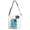 uberpup hey brain cakes! Adjustable Strap Totes