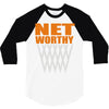 net worthy basketball 3/4 Sleeve Shirt