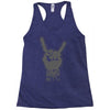death to all but metal Racerback Tank