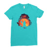 blood moon Ladies Fitted T-Shirt