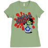 zombie geek Ladies Fitted T-Shirt
