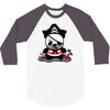 pirate panda 3/4 Sleeve Shirt