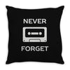 retro and vintage cassette humor Throw Pillow