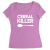 cereal killer Women's Triblend Scoop T-shirt