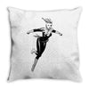 captain marvel 8 Throw Pillow