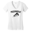 pizzaholic Women's V-Neck T-Shirt