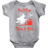 yes i can drive a stick Baby Onesie