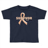Survivor Of Uterine Cancer Toddler T-shirt