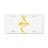 cross country running License Plate