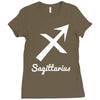 saggittarius zodiac Ladies Fitted T-Shirt