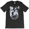 round neck dog wolf T-Shirt