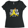 Super Saiyan Air Women's Triblend Scoop T-shirt