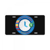 clock License Plate