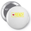 mercy Pin-back button