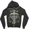 i am a scorpio Zipper Hoodie