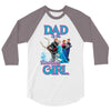 dad of the birthday girl 3/4 Sleeve Shirt