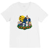 peanuts gang V-Neck Tee
