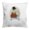 tea rex Throw Pillow