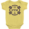 train hard Baby Bodysuit