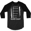 beard length chart 3/4 Sleeve Shirt