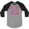 french bulldog mom 3/4 Sleeve Shirt
