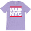 mad nyc new york city run fashion baseball jersey T-Shirt