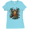 mnk never die Ladies Fitted T-Shirt
