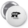 dad bear Pin-back button